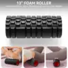 13" High Density Foam Roller for Deep Tissue Massager Exercise Patented Muscle Massage And Myofascial Trigger Point Relief 4