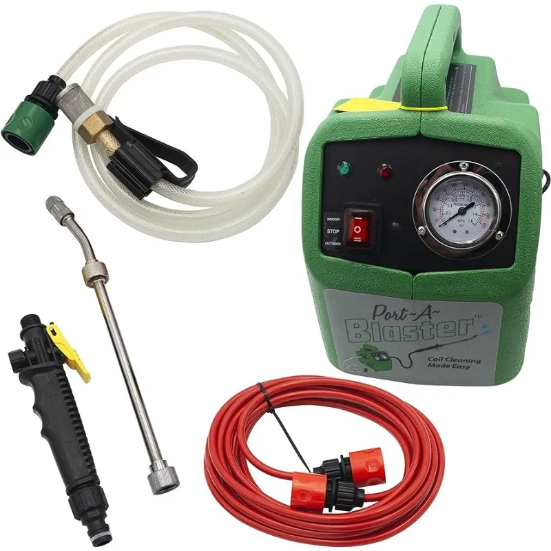 

Supplying Demand ZPB140 Port A Blaster HVAC Coil Cleaning Portable Pressure Washer 120VAC 80W Green