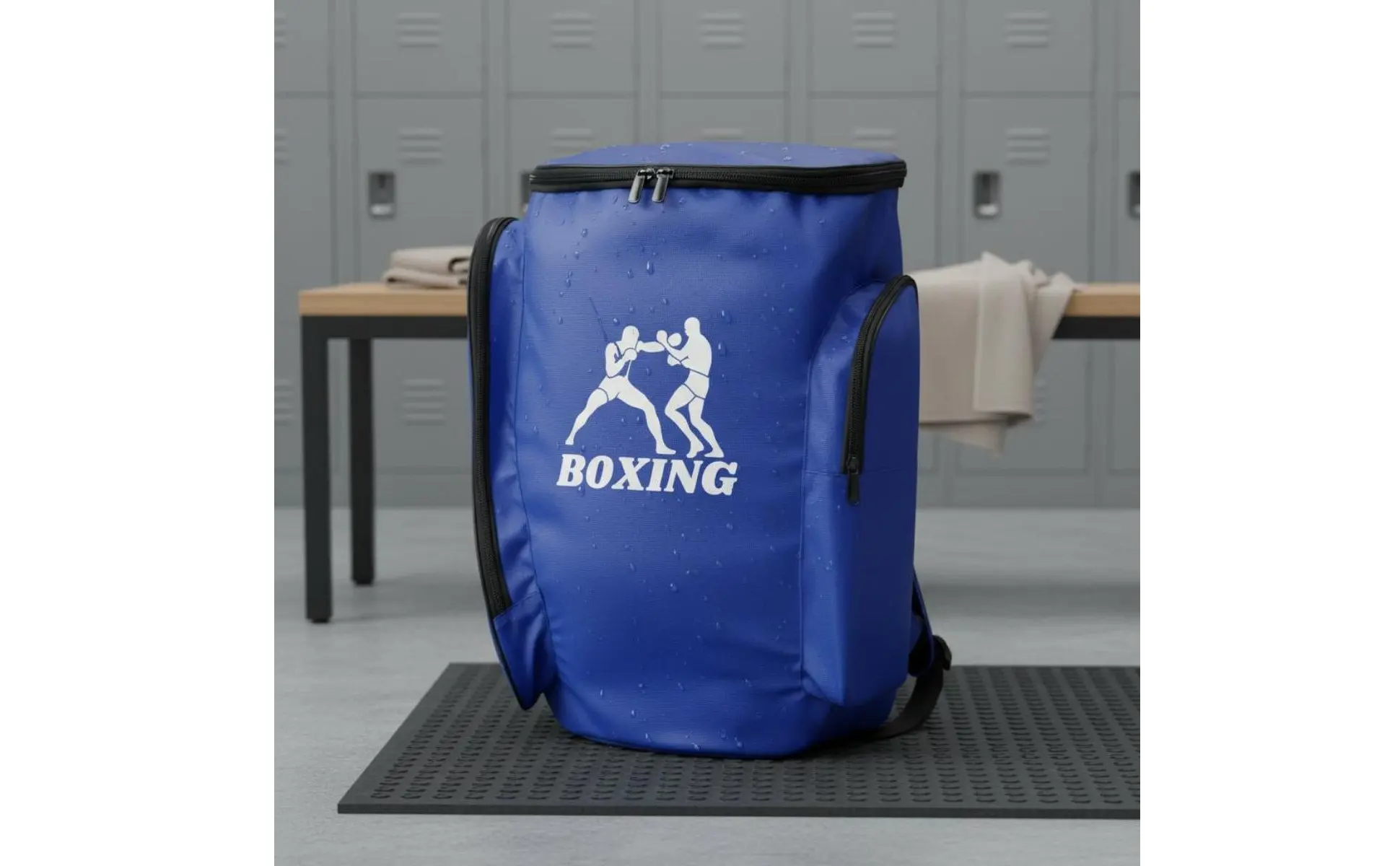 Taekwondo Equipment Backpack Multiple Compartments Karate Safety Gear Carrier Fighting Arts Gear Bag Wear-Resistant for Dojo