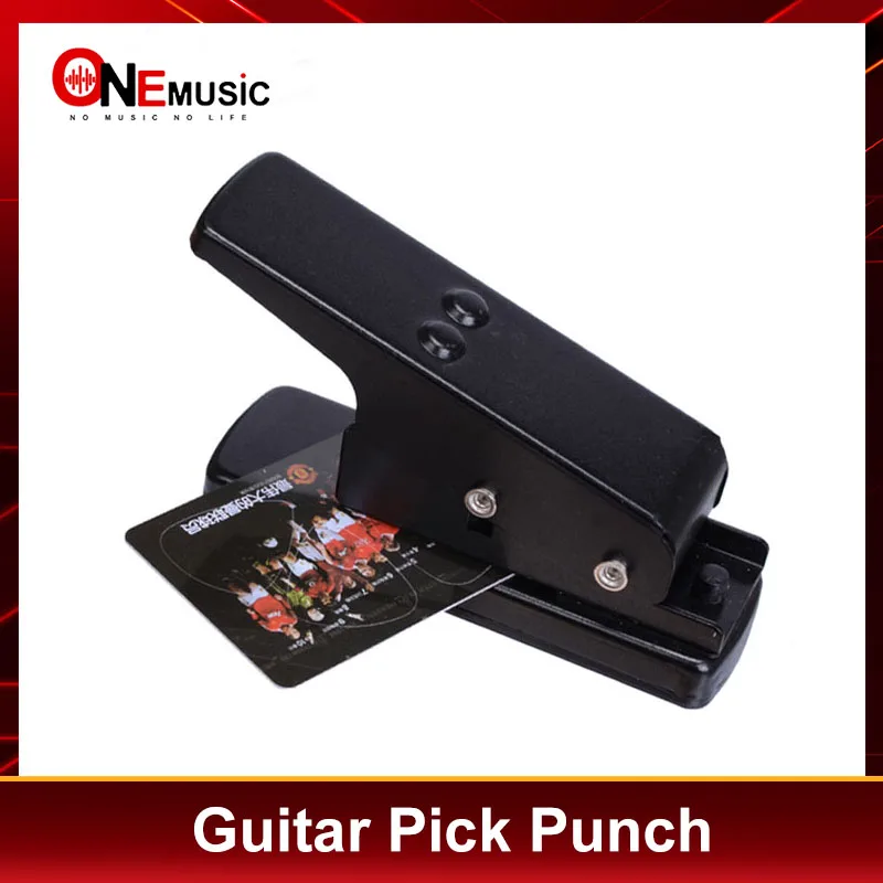 Guitar Pick Punch DIY Own Picks Guitar Tools Card Cutter Popular Plectrum Punch Fashion