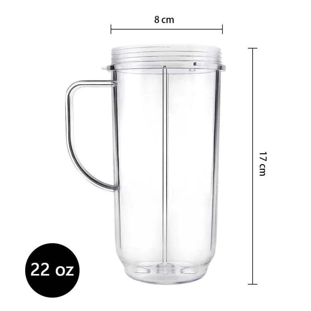 2X Cross blade with replacement 22oz cup for 250w Magic bullet MB1001