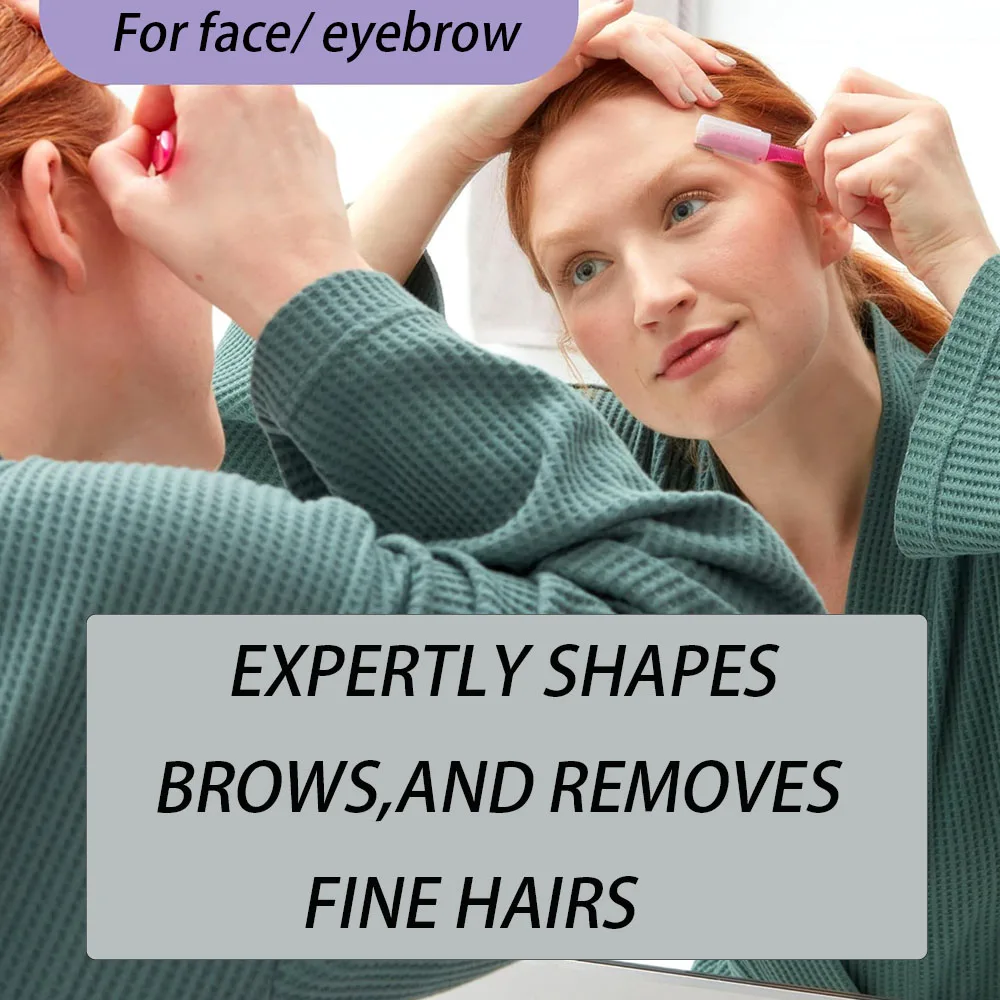 Multipurpose Eyebrow Trimmer Face Razors For Women And Men 16PCS Eyebrow Razor Facial Hair Removal Tool Dermaplaning Tools
