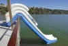 Custom High Quality summer season inflatable yacht slide Inflatable Water Dock Slide For Boat 2