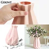 Plastic Flower Vase New Nordic Style Vase Flower for Wedding Ceramic Flower Arrangement Modern Diamond vase Shaped Living Room 6