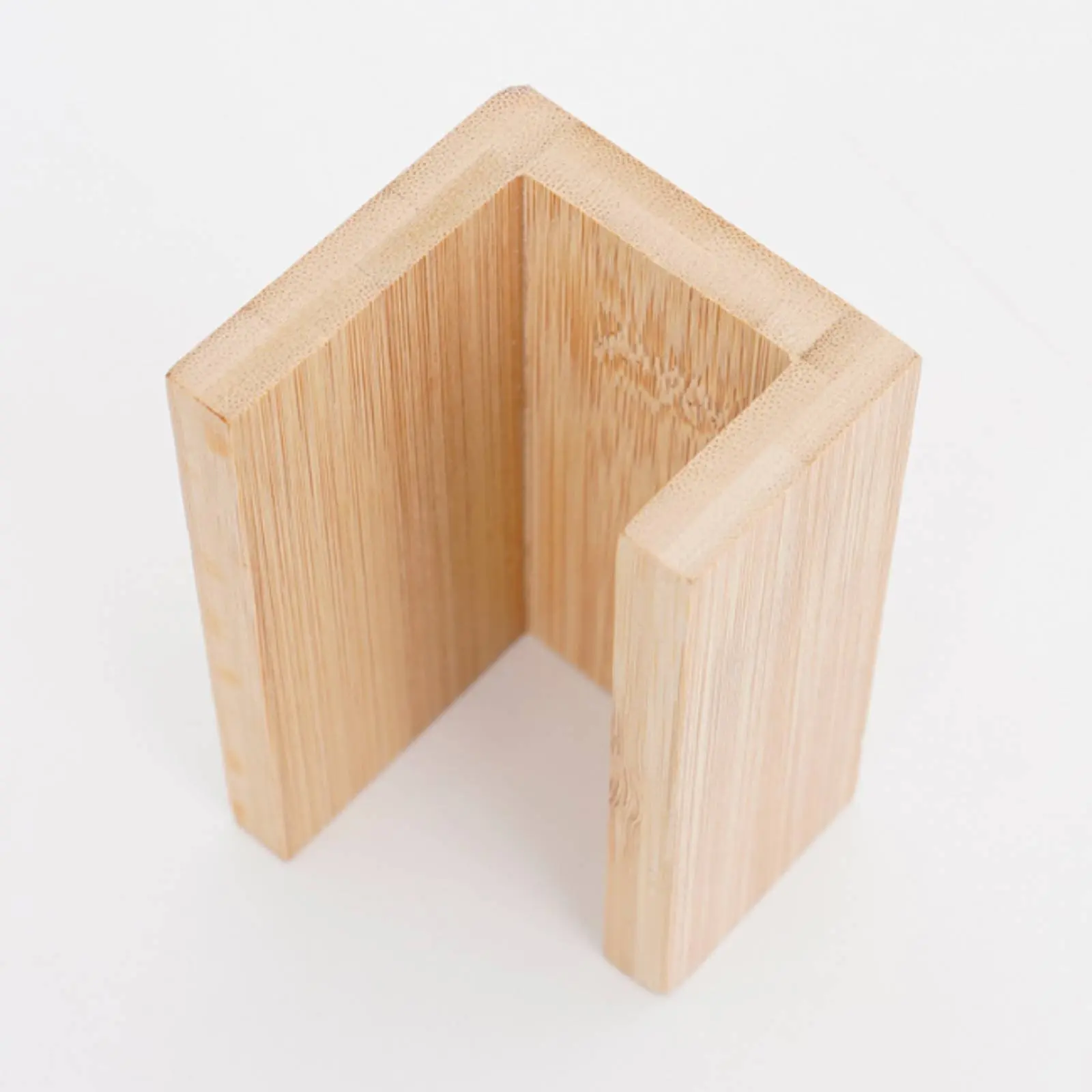 나무 명함 홀더 다기능 명함 홀더 상업 회의용 광택 마감 처리된 가장자리