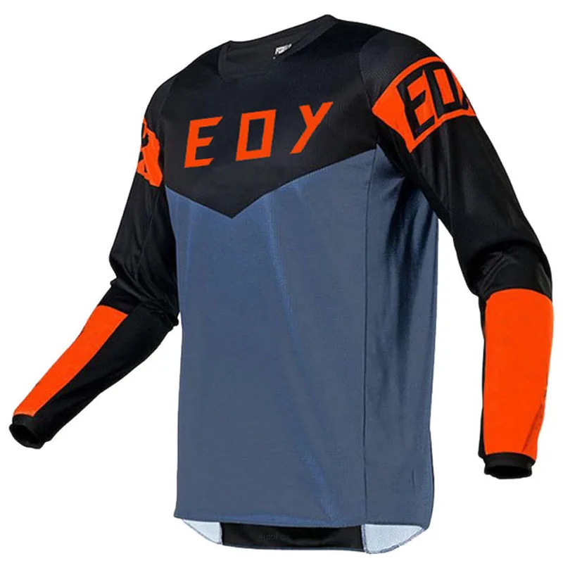 Sports Team Downhill t shirts Long Sleeves MTB Bike Shirts Offroad DH Motorcycle Jersey Motocross Eoy MTB Cycling Jersey