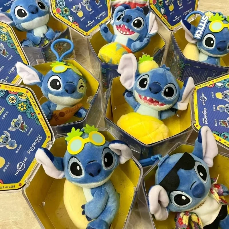 Disney Animation Kawaii Stitch Surprise Box Blind Box Pendant