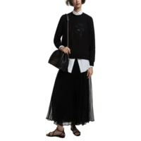 CHCH Spring Autumn New Women's Sweatshirts Coats Clothes Tops Clothing Hooded Long Sleeved Round Neck Pullover Top - Image 4