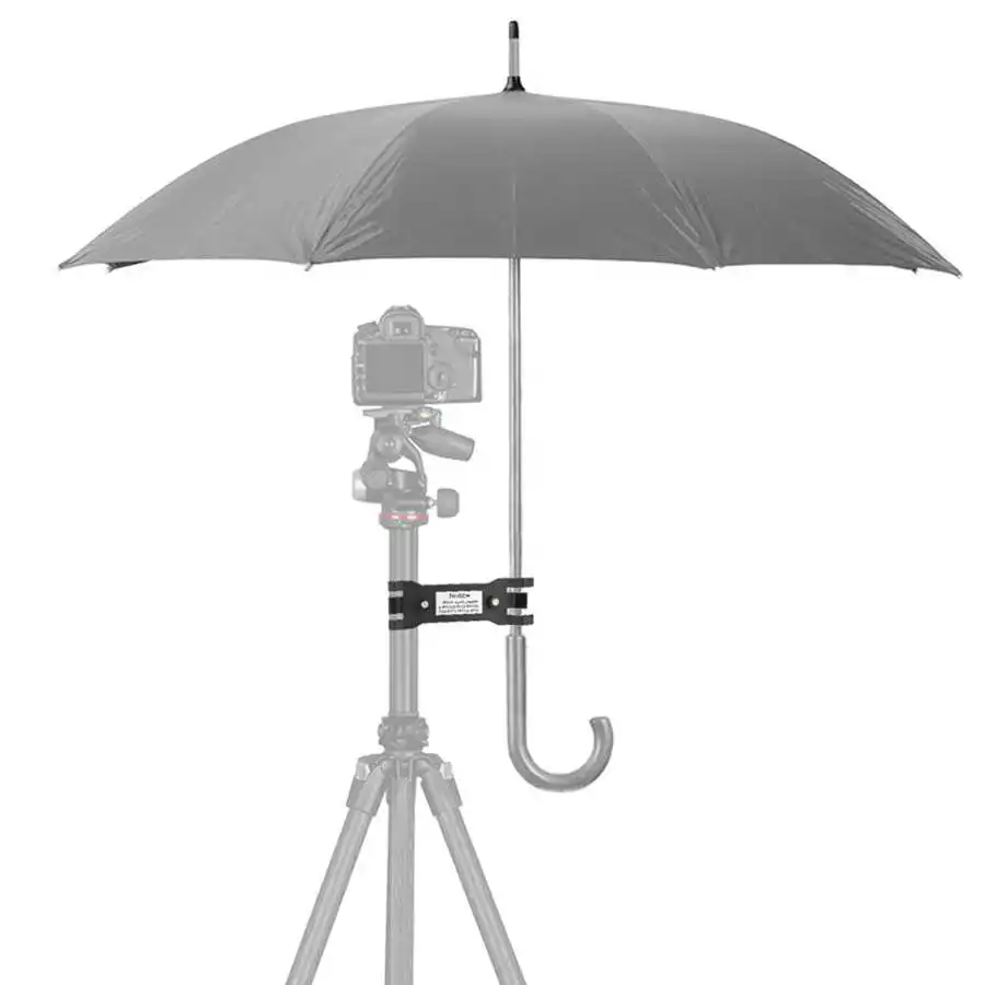 Portable Outdoor Camera Tripod Umbrella Holder Clip Bracket Stand Clamp Photography Accessory Offer Stable Fixation Of Umbrella