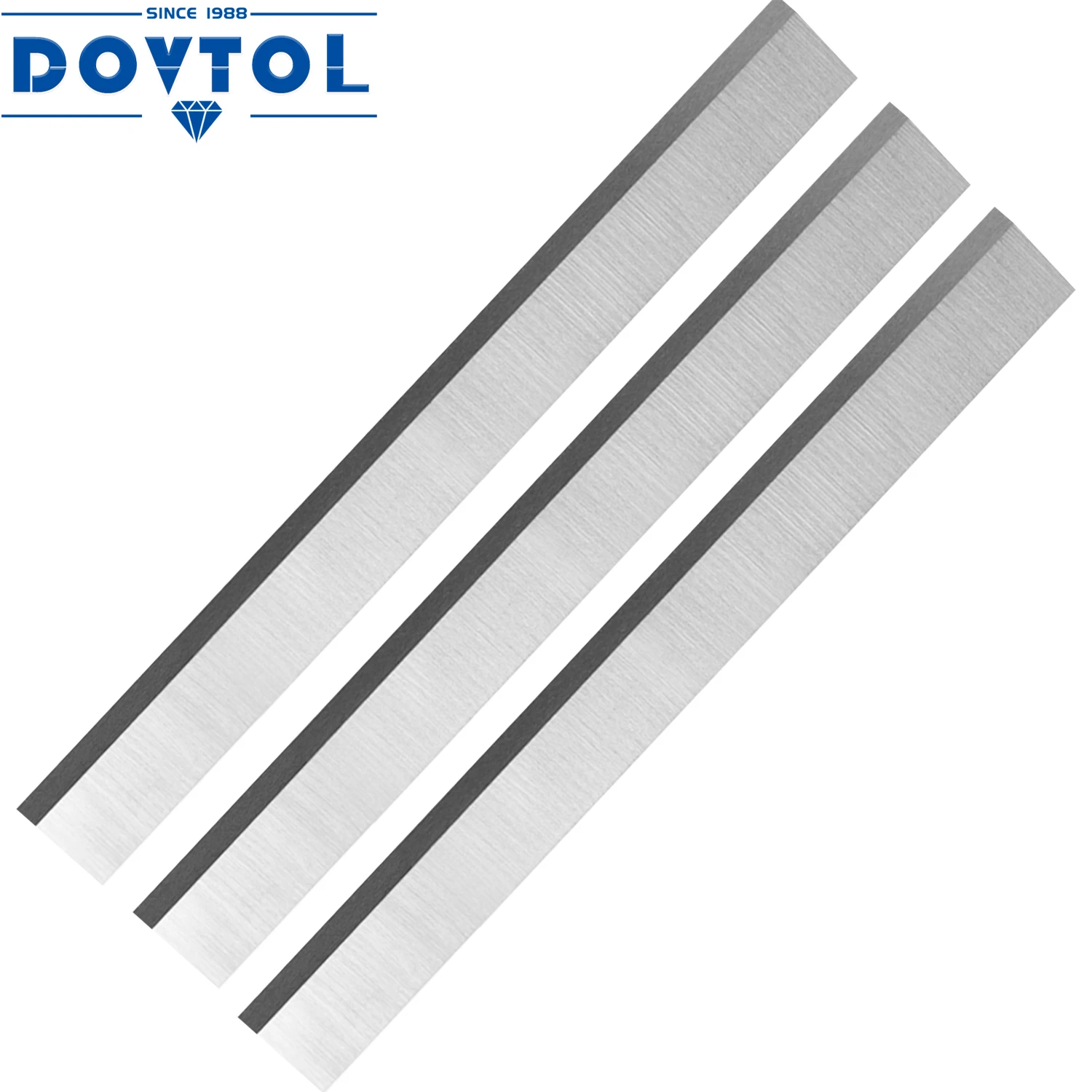 Industrial Planer and Jointer Blades Knives Replacement for 260mm Thickness Planer 3pcs 260x30x3mm