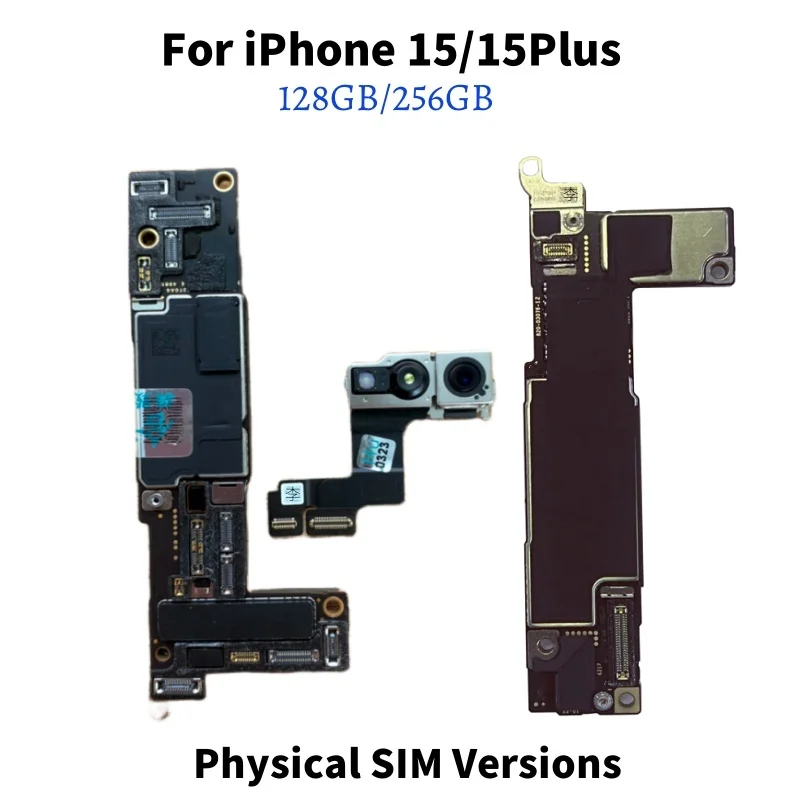 iphone15 ロジックボード128 esim版　ロック無し　部品　基板 完全にテストされた本物のメインボード iPhone 14 15 Plus/14 15