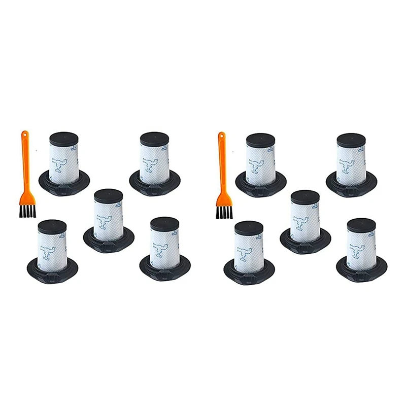 10 Pezzi Filtri Per Rowenta Air Force 460 All In One Rh92Xx E Air Force Flex 560 Rh94Xx Aspirapolvere, Parti Zr009002