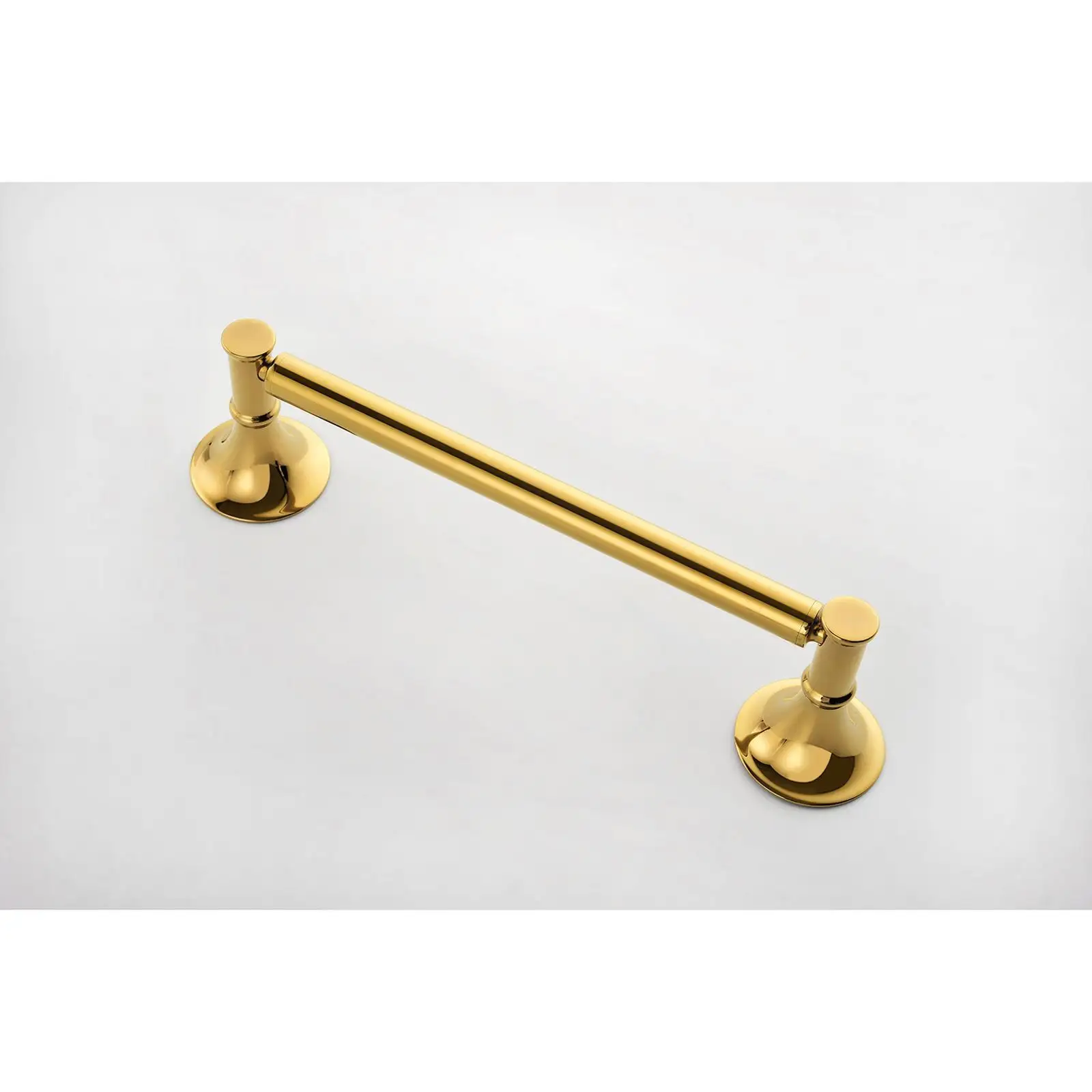 6 Piece Brass Bathroom Towel Rack Set Wall Mount