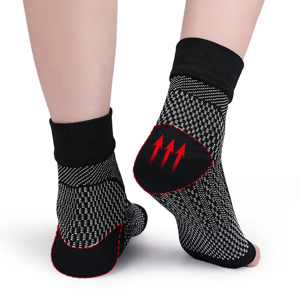 Men's Elastic Compression Stockings Knee Ankle Stripe Movement Pressure  Football Socks - China Compression Knee Socks and Football Socks price