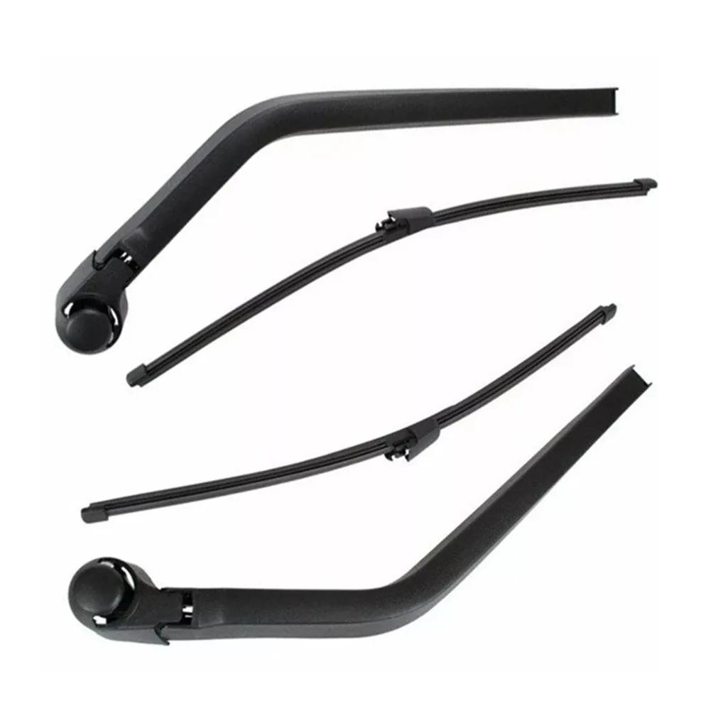 

Pair Rear Wiper Assembly Rear Wiper Assembly T T T Wear Resistant Anti Corrosion Black High Quality Non Deformation