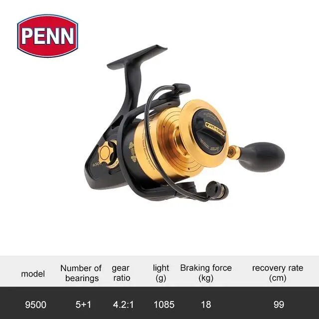 Original PENN SPINFISHER V SSV 3500-10500 Spinning Fishing Reel