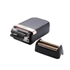 Kemei KM-2024 Electric Beard Shaver Professional Beard Trimmer Mini Face Razors for Shaving Men Leather Covering IPX4 Waterproof 5