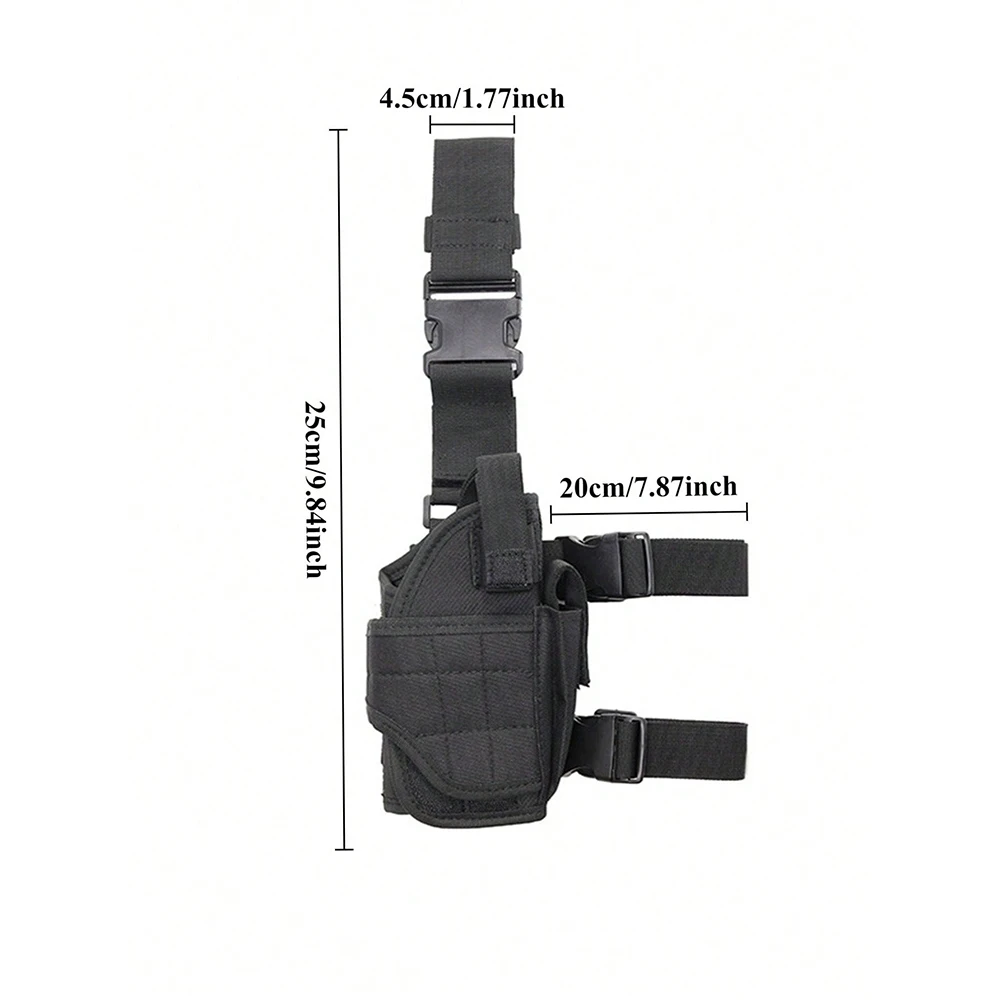 Tactical MOLLE Thigh Platform Holster for Hunting & Paintball