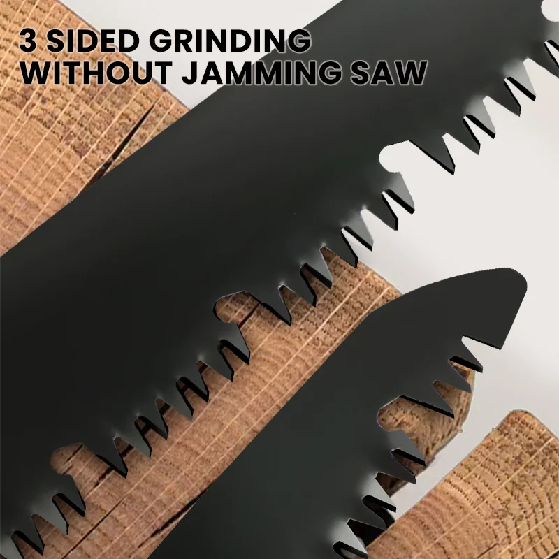 AIRAJ Multifunctional Folding Saw Steel Sharp And Wear-Resistant Portable Household Hand Saw Woodworking Saw 4