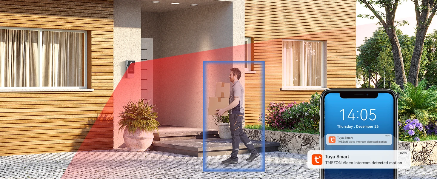 Digitales Video-Gegensprechanlagen-System mit WLAN & 1080p