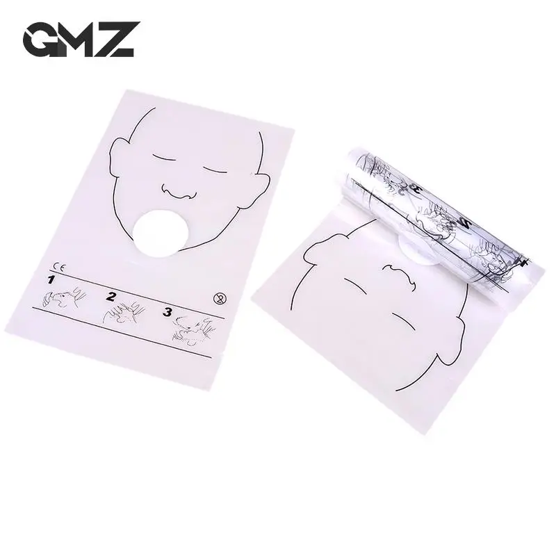 

36Pcs/1Roll Disposable CPR Training First Aid Resuscitator Mask CPR Face Shield Roll Rescue Kit Tool