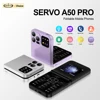 SERVO A50 PRO Flip Mobile Phone 2G GSM 2.4" Display Auto Call Recorder Speed Dial 2 SIMs Foldable Telephones Official Authentic 1