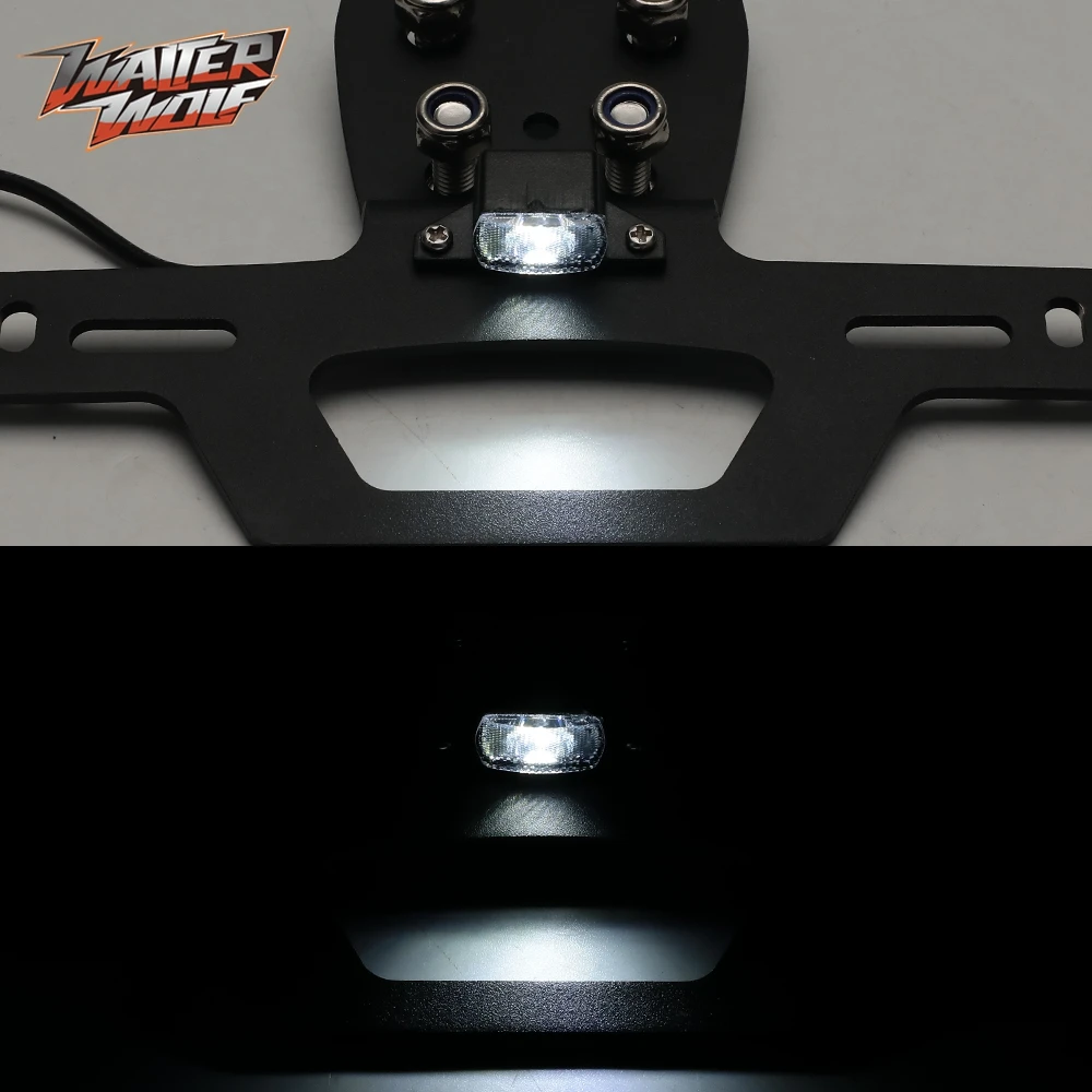 ZX-4R ZX-25R tail tidy fender eliminator kit for Kawasaki Ninja ZX4R ZX-4RR ZX25R ZX250 ZX400R license plate bracket ZX 250 400