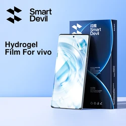 SmartDevil Protezione dello Schermo Hydrogel Full Cover - Pellicola Soffice HD Trasparente