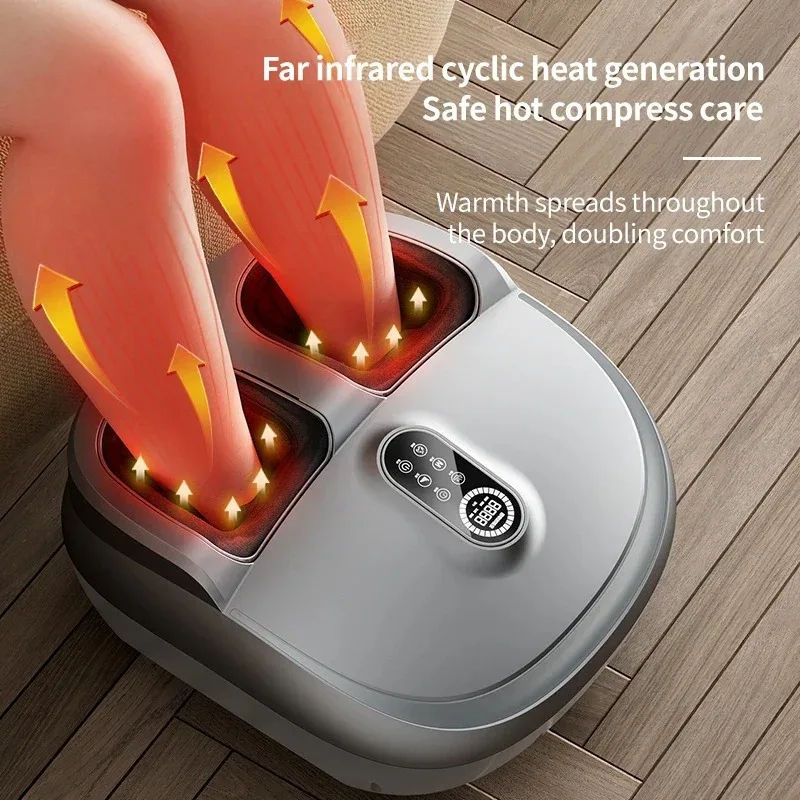 Heated Foot Massager with Air Pressure for Pain Relief