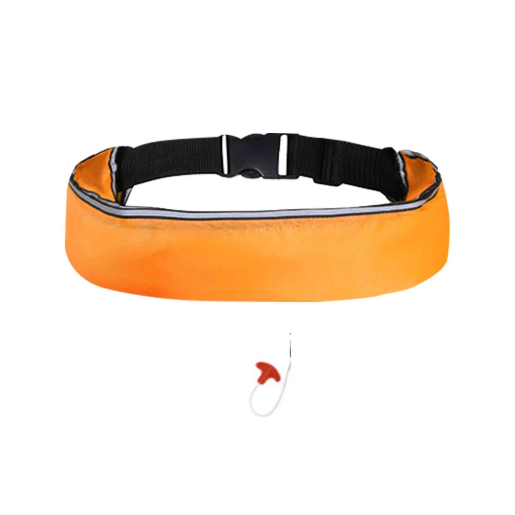 Inflatable Life Vest Lightweight 100N Drifting Safety Life Belt Portable Wear-resistant Safe Waterproof Swimming Sea Fishing