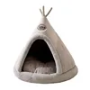 Dog Nest Warm Dog Bed Four Seasons Universal House Type Triangle Tent Closed Cat Nest Dog House Cat Mat Dog Mattress  Cat Bed 5