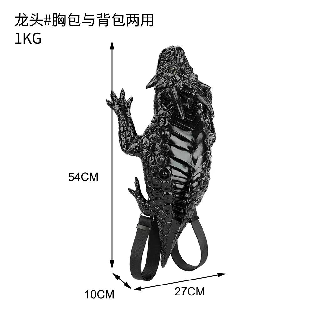 2024 New Latest Dragon Shaped Backpack Handbag Luxury Backpack For Men 4