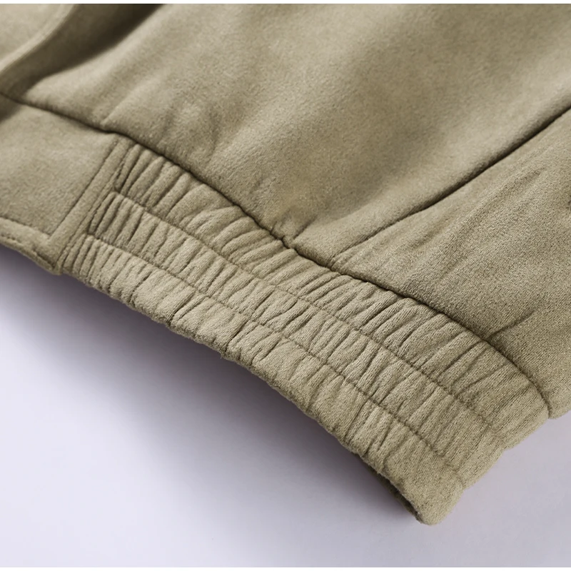 Eleganter Damen-Strickpullover, abgeschnittene Strickjacke, Rundhalsausschnitt, Button-Down-Kurzmantel, warm, Herbst, lockere Oberbekleidung, modisches Outfit – Detail 13