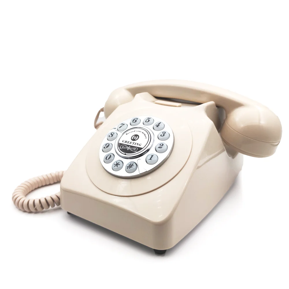 Gepersonaliseerde audio-gastenboek bruiloft: voicemail retroradio - België