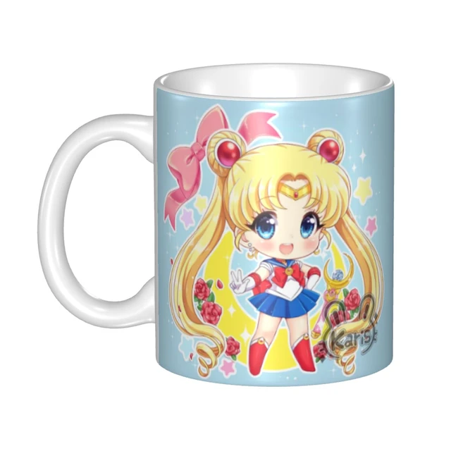  HGHGHG Sailor Moon - Taza de café cambiante de color