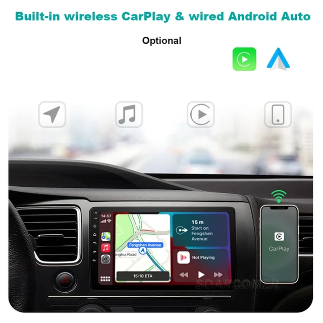 2Din Android 12 8+128G Car Radio Stereo For Audi TT MK2 8J 2006-2012 Audio  4G Lte DSP RDS Carplay Autoradio Multimedia Player - AliExpress