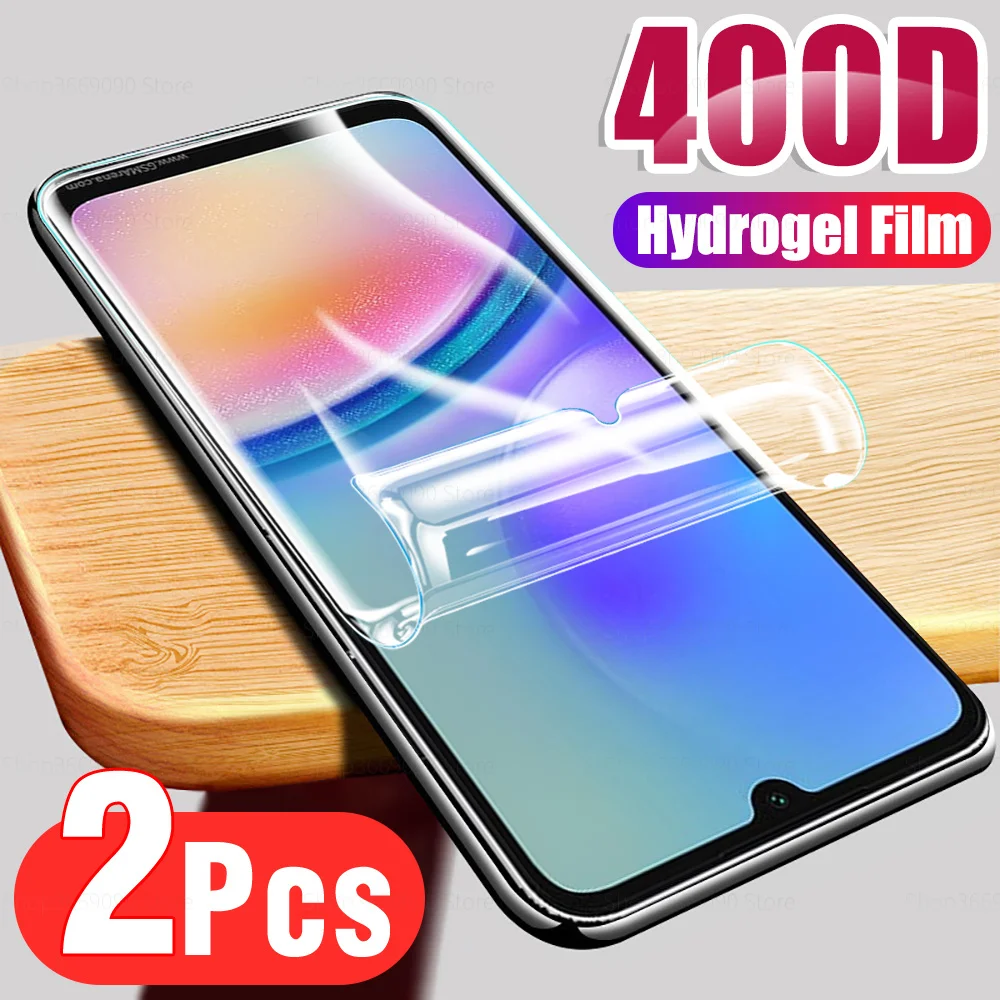 

2 шт. 10D изогнутая Гидрогелевая пленка для Samsung Galaxy A05 A05s A15 защита для экрана Sumsung A25 A35 A55 мягкие пленки не закаленное стекло