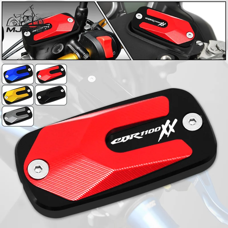 

For HONDA CBR1100XX CBR 1100XX cbr1100xx 1999-2006 Motorcycle CNC Front Brake Clutch Fluid Reservoir Cap Master Cylinder Cover