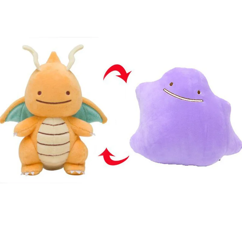 30Cm Cartoon Pokemon Gyarados Lapras Dragonite Bambola Sbrinata Double-Sided Magikarp Pillow Toys Soft Kid Xmas Gift