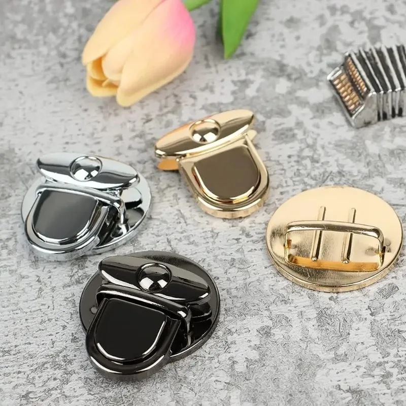 Metal Locks Bag Clasp Catch Buckles 5/10pcs for Handbags Purse Tote Closures Snap Clasps DIY Craft Hardware