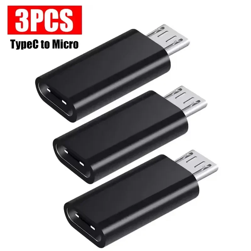Compact Micro USB to Type-C Adapter Connector
