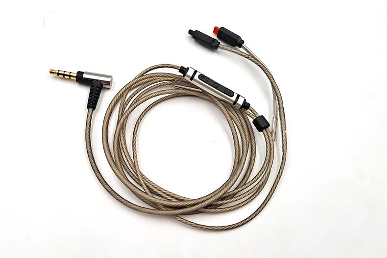 For Audio Technica ATH-IM02 IM03 IM50 IM70 IM01 IM04 Earphone Replaceable 3.5mm Stereo High-Purity Silver Plated Upgrade Cable