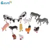 1PC Realistic Animal Figurines Simulated Poultry Action Figure Farm Dog Duck Cock Models Education Toys for Children Kids Gift 1