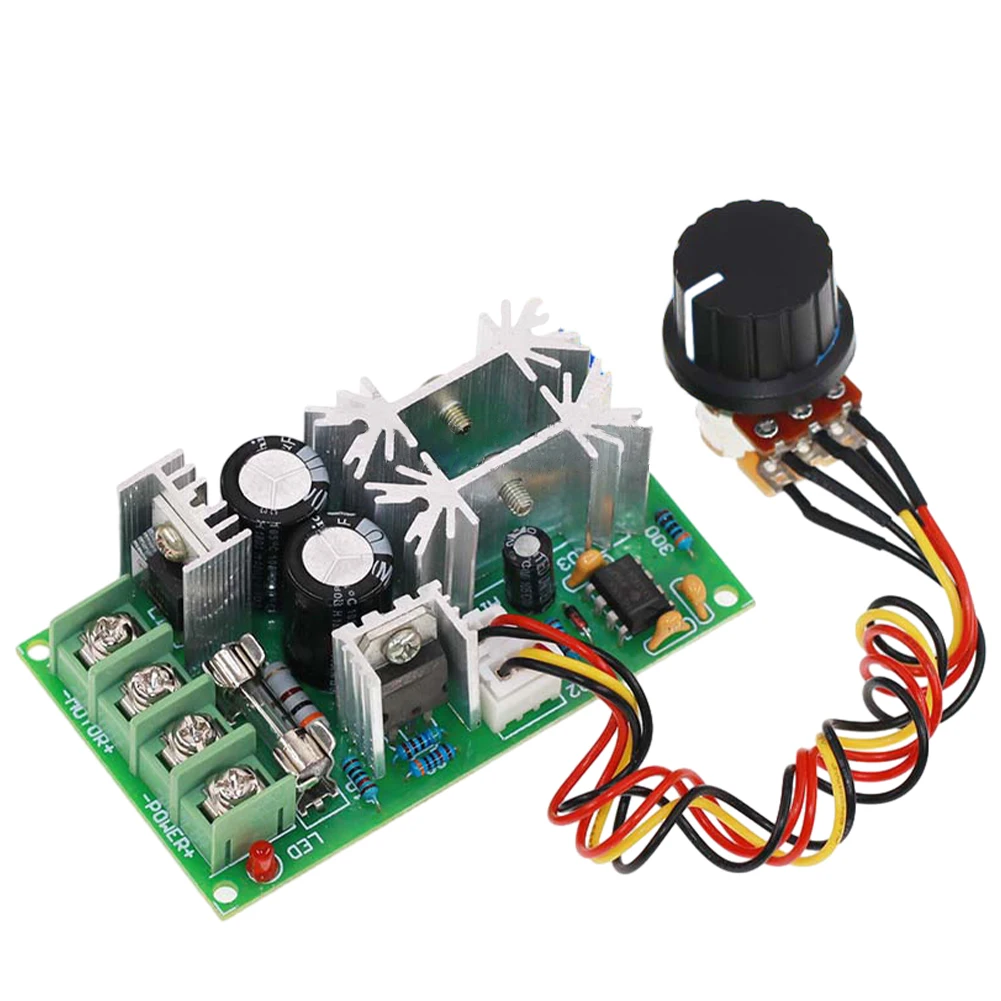 

DC Motor Speed Regulator DC10-60V High -Power Driving Module 25KHz PWM Controller 20A Regulator Electrical Equipment Parts