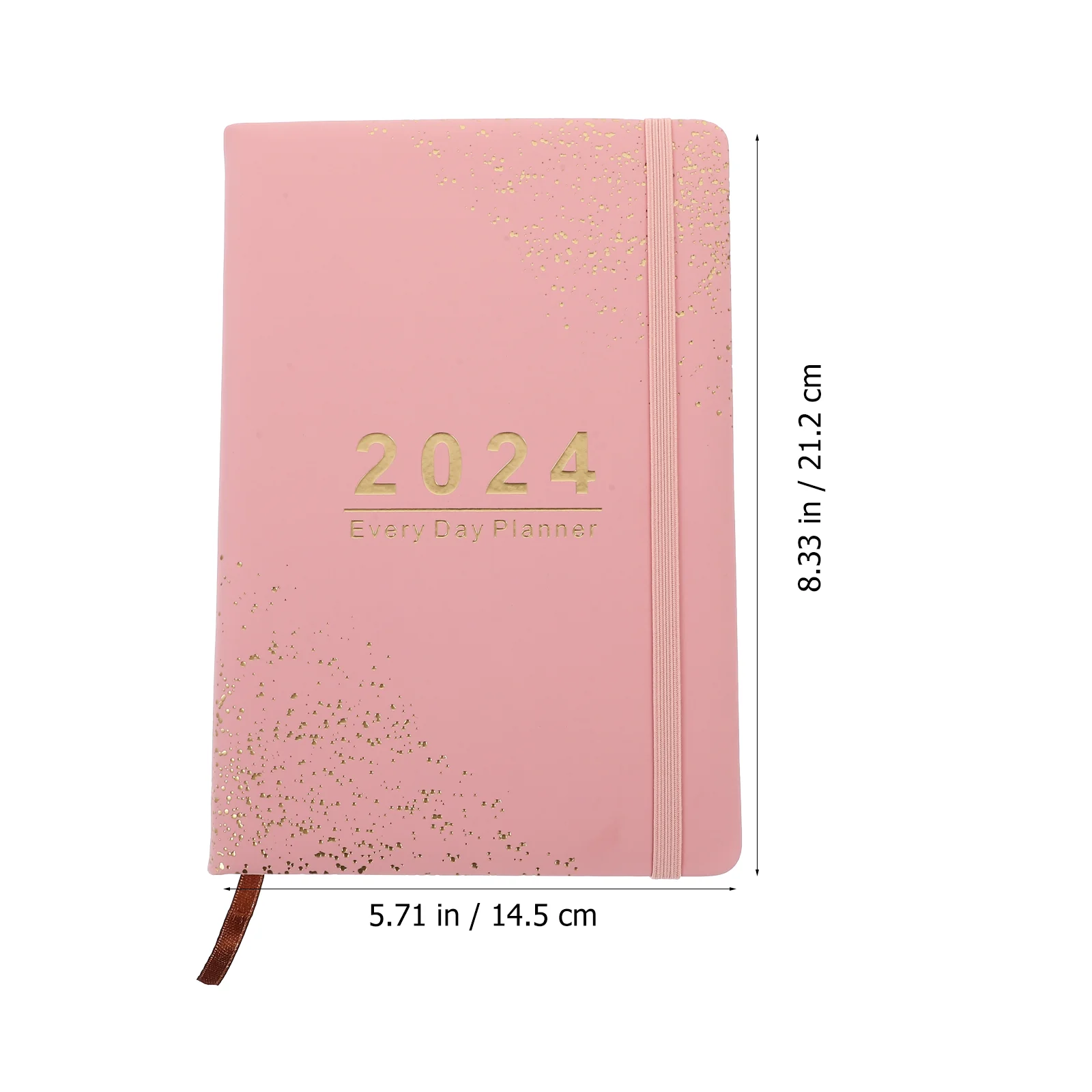 휴대용 종이 일정 메모장, 업무용 섬세한 노트북, 연간 일정, 월별 플래너