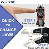 SN-X Quick replaceme of jaw crimping pliers for TAB 2.8 4.8 6.3 plug insulation tube terminal tools (jaw width 4mm/pliers 190mm) 4