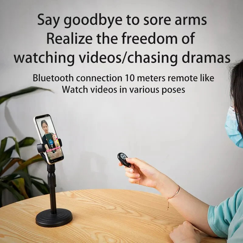 Bluetooth remote for iPhone Xiaomi IOS Android phone universal remote control selfie stick camera controller bluetooth remote control