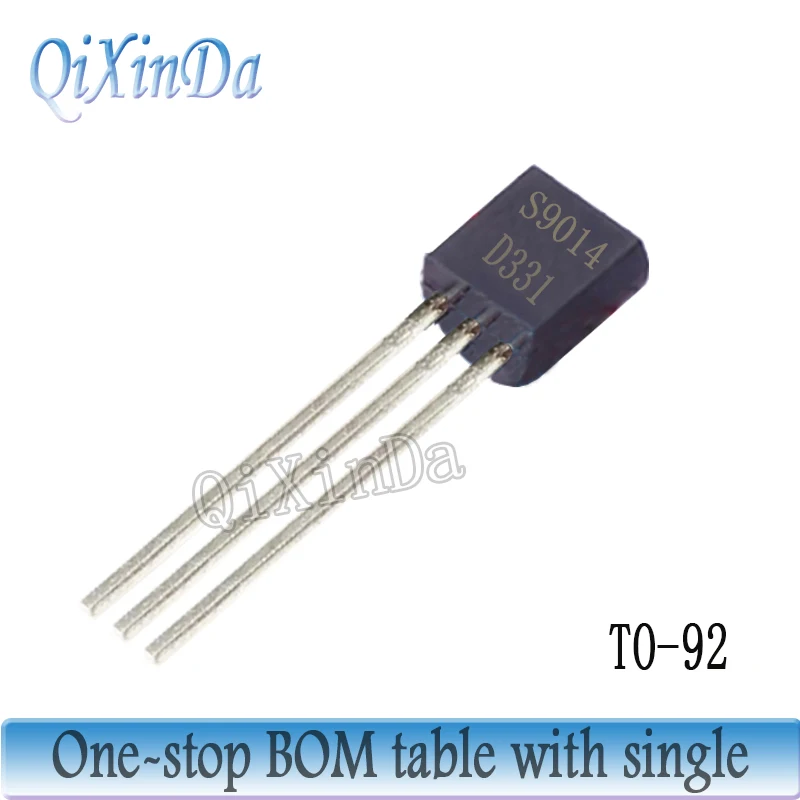 Transistors Kit S9012 S9013 S9014 S9015 S9018 S8050 S8550 SS8050 SS8550 2N5551 2N5401 2N3904 2N3906 2N2222 2N2907 TO-92 1000PCS/LOT