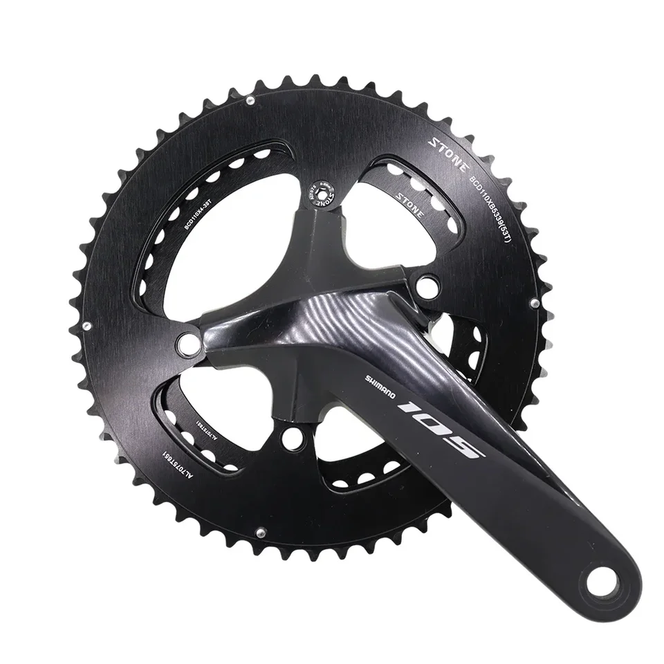 石110bcdダブルチェーンリングシマノ4700 5800 6800 9000のための