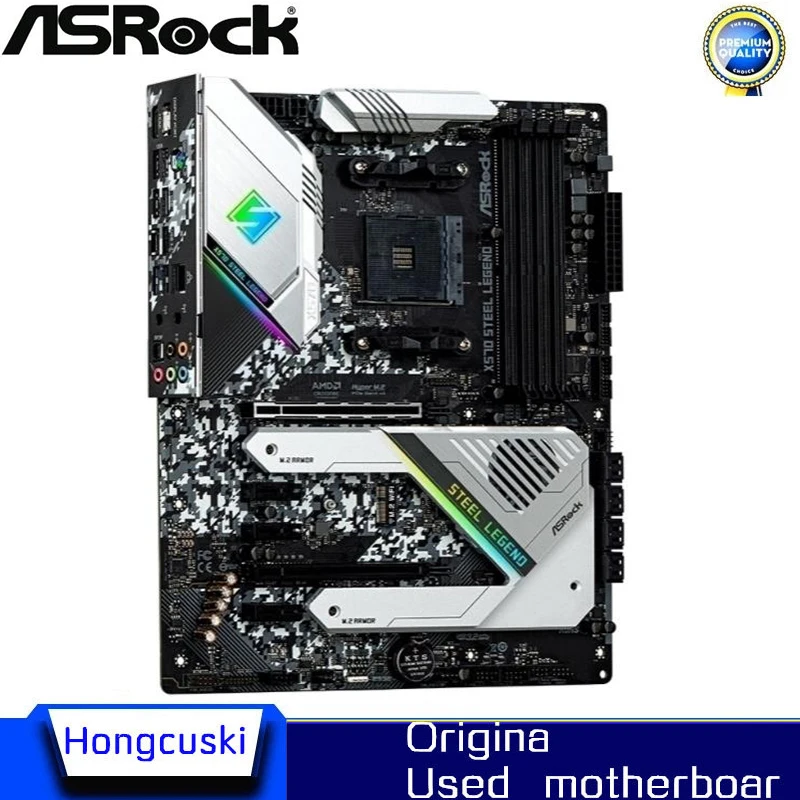 Steel Legend X570 Ryzen 2000 ASROCK X570 STEEL LEGEND MOTHERBOARD